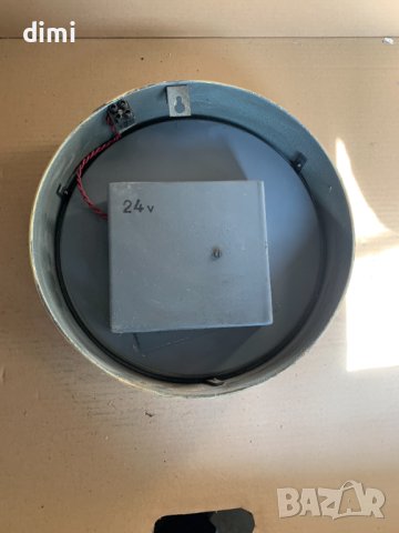 стар часовник 24 V, снимка 2 - Антикварни и старинни предмети - 44492847