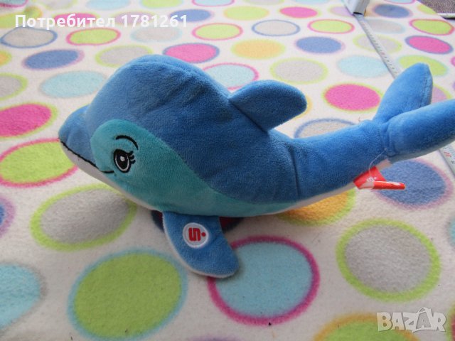 Плюшена играчка делфинче