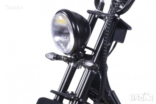 Електрически скутер Чопър Big City Harley HR2-2, снимка 6 - Мотоциклети и мототехника - 39401276