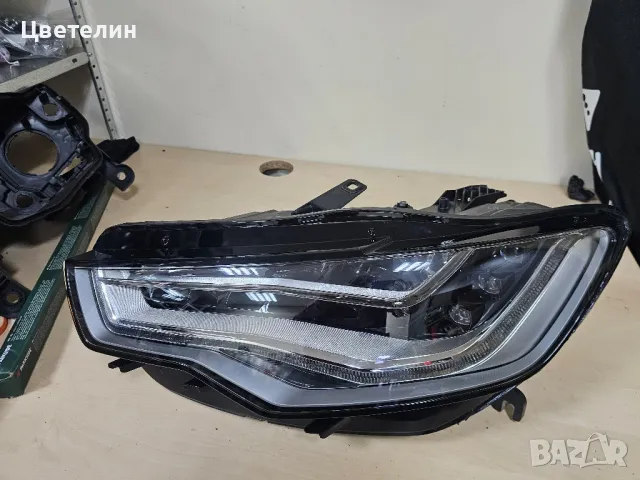 Ляв фар Audi A6 C7 Full LED lqv far ауди а6 ц7 фул лед, снимка 3 - Части - 49668667