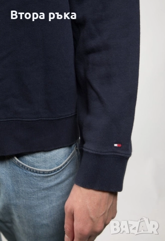 Tommy hilfiger горнище мъжка оригинален , снимка 4 - Спортни дрехи, екипи - 52133399
