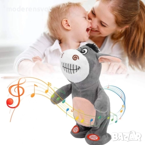 Музикална играчка говорещо магаре, снимка 2 - Плюшени играчки - 51892949