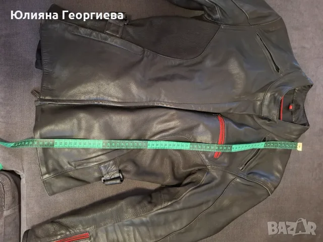 Дамско кожено мото яке, снимка 6 - Якета - 56364444