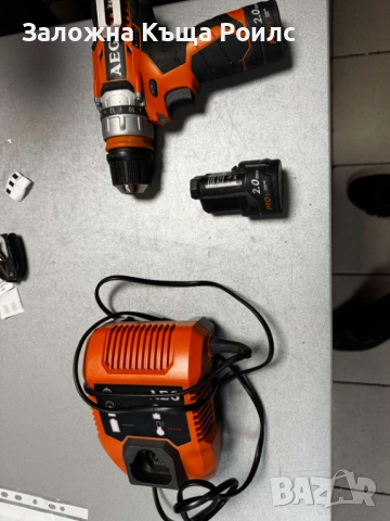 Акумулаторен винтоверт AEG, BBS 12C2, снимка 2 - Винтоверти - 51978405