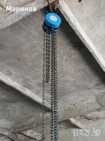 Лебедка с верига 2 тона, снимка 2 - Аксесоари и консумативи - 54312003