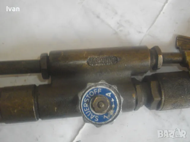 50см НЕМСКИ СТАРО КАЧЕСТВО ОКСИЖЕНЕН РЕЗАК ЗА ГАЗО-КИСЛОРОДНО-АЦЕТИЛЕНОВО РЯЗАНЕ ЗАВАРЯВАНЕ HORNUNG, снимка 9 - Други инструменти - 49690419