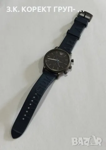 Часовник Emporio Armani AR11023 Тъмносин, снимка 4 - Мъжки - 49285304