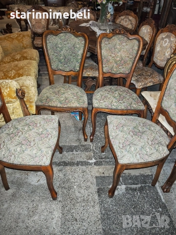 Антикварни столове 4бр, снимка 4 - Столове - 52917203