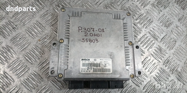 Компютър Peugeot 307 2.0HDI 2001г. 0281010779 9644606180 
