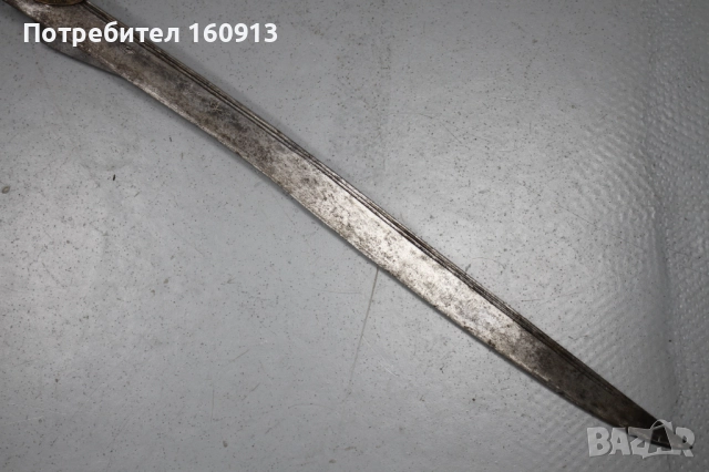 Стар османски балкански ятаган с бели дръжки сребърен обков и корали, снимка 5 - Антикварни и старинни предмети - 52048019