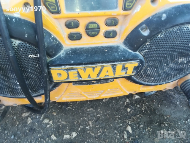 DEWALT-PROFI RADIO 220V-ВНОС SWISS 2009251639М, снимка 6 - Радиокасетофони, транзистори - 51779279