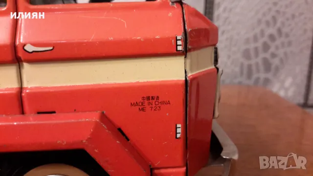 Тенекиено камионче има забележки , снимка 5 - Колекции - 47272228