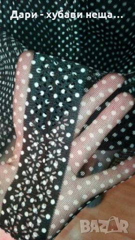 Еластична  рокля, с тюл на точки👗🍀XS,S,M🍀👗 арт.3060, снимка 3 - Рокли - 33960404