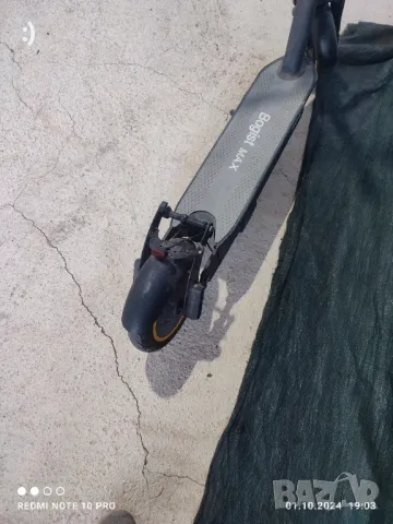 Електрическа тротинетка Ninebot g30 max, снимка 4 - Скейтборд, ховърборд, уейвборд - 47435954