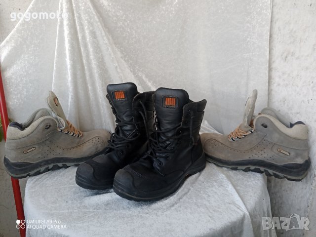 кубинки работни Ergos® Montana 3 Black Leather Composite Safety BOOTS ,100% естествена кожа, снимка 11 - Други - 42758014