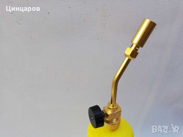 Горелка с флакон мап газ,подгряване,топене,спояване, снимка 3 - Други машини и части - 31266971