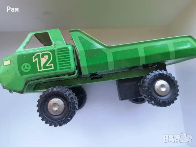 Тенекиен/метален камион играчка Урал номер 12 , снимка 2 - Колекции - 49968461