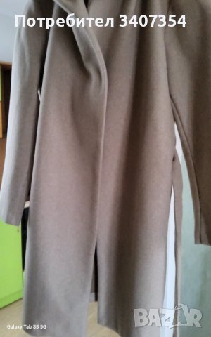 Леко палто  ZARA с качулка, снимка 7 - Палта, манта - 42792032