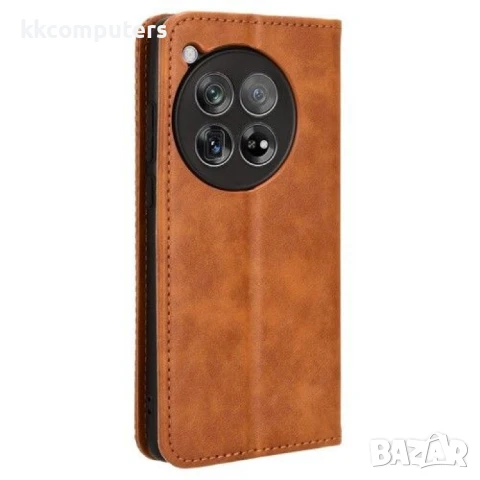 OnePlus Ace 3 5G / 12R 5G Retro Texture Wallet Калъф и Протектор, снимка 10 - Калъфи, кейсове - 51258937