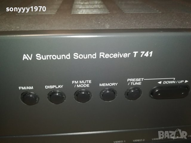 NAD MODEL T 741 RECEIVER-ВНОС SWISS 0210231505L2EWC, снимка 6 - Ресийвъри, усилватели, смесителни пултове - 42402719