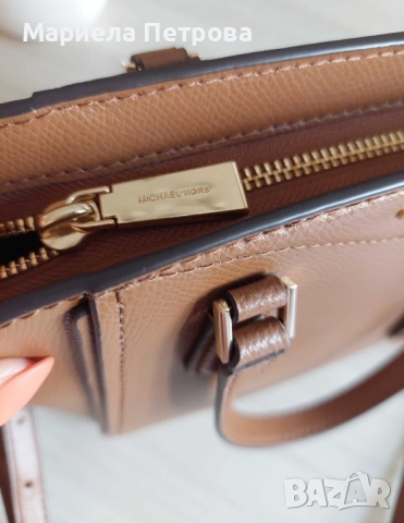 Дамска чанта естествена кожа Michael Kors , снимка 4 - Чанти - 52647520