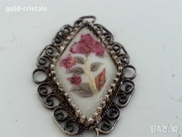 Стар медальон филигран