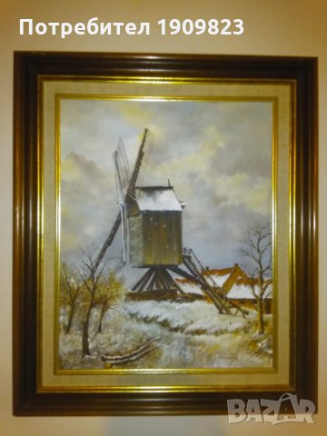 Масло върху платно, снимка 1