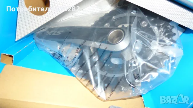 Курбел Две скорости - Crank Double Shimano SLX, снимка 4 - Части за велосипеди - 55742529