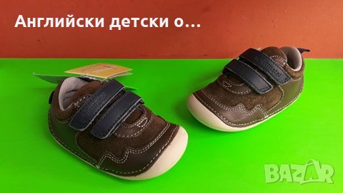 Английски детски обувки естествена кожа-2 цвята M&S, снимка 3 - Детски обувки - 29950205