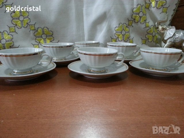 стар български порцелан чаши за кафе, снимка 5 - Антикварни и старинни предмети - 42769244