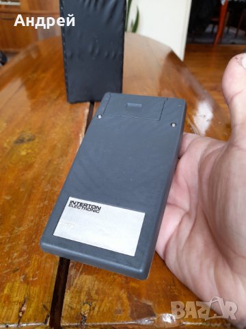 Стар калкулатор Interton PC4020, снимка 4 - Антикварни и старинни предмети - 36719056