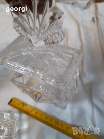 Кристален сет, снимка 6 - Сервизи - 31363210