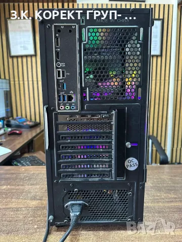 Геймърски компютър – Ryzen 5 7500F / RTX 3060 12GB / 16GB RAM, снимка 4 - Геймърски - 56213260