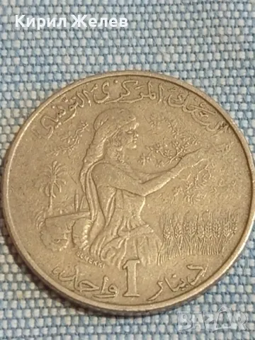 Монета 1 динар 1983г. Република Тунис за КОЛЕКЦИОНЕРИ 40849