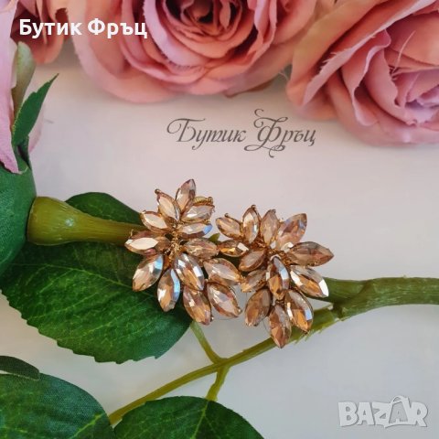 Обеци по дължина на ухото , снимка 3 - Обеци - 42752604