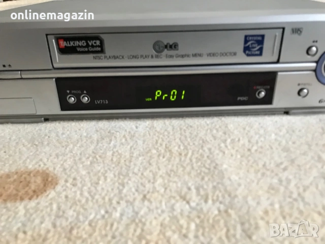 Видеорекордер LG LV713, снимка 3 - Плейъри, домашно кино, прожектори - 54155825