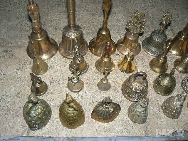 Звънци бронзови , снимка 2 - Антикварни и старинни предмети - 42879944