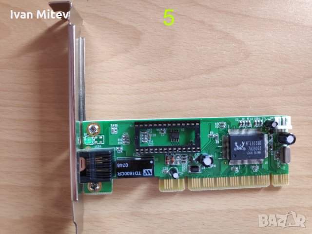 LAN карта PCI , снимка 7 - Други - 30459862