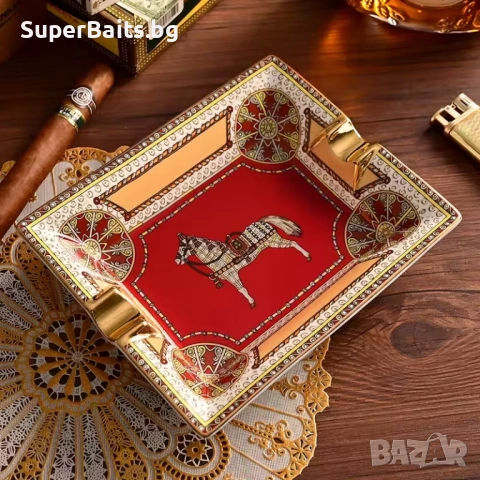 Луксозен пепелник "Конче", снимка 2 - Декорация за дома - 54271696