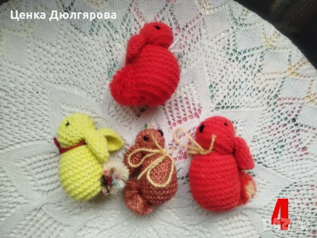 Плетени аксесоари за дома, снимка 4 - Декорация за дома - 56305075