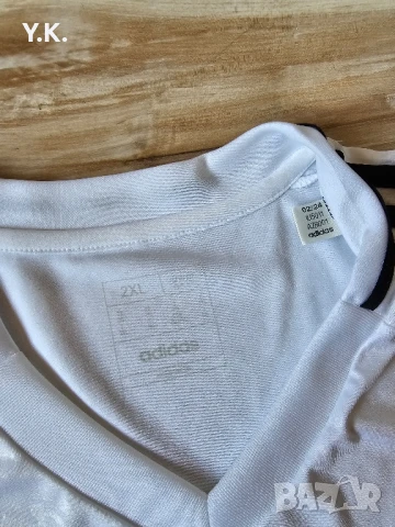Оригинална мъжка тениска Adidas AeroReady x F.C. Real Madrid / Season 24-25 (Home), снимка 4 - Тениски - 50562944