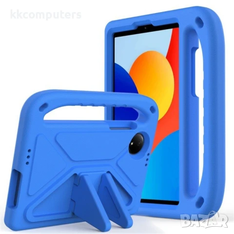 Xiaomi Redmi Pad SE 4G 8.7 инча Foldable Thumb Kickstand EVA Удароустойчив Калъф и Протектор, снимка 2 - Калъфи, кейсове - 51141029