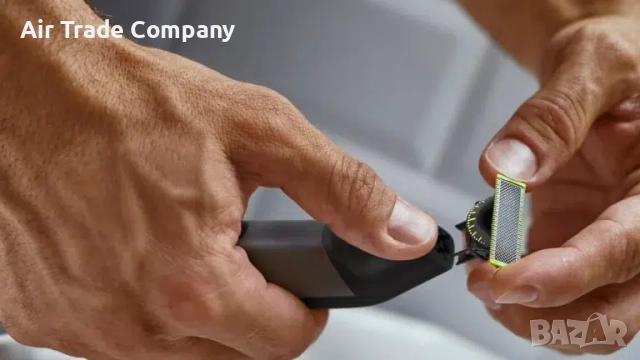 Тример за лице и тяло Philips Shaver One-Blade Pro 360 QP6552/15, черен, снимка 7 - Тримери - 52752655