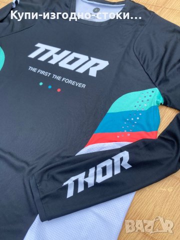 Мотокрос джърси - Thor , L размер, снимка 2 - Аксесоари и консумативи - 42859623