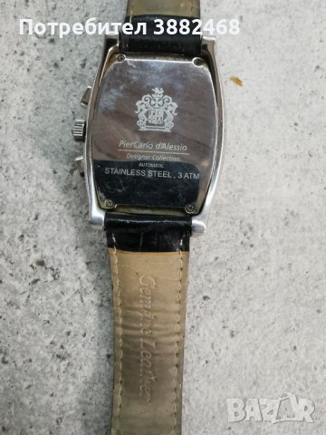 автоматичен водоустойчив ръчен часовник “PierCarlo d’Alessio’s”, снимка 2 - Мъжки - 42848489