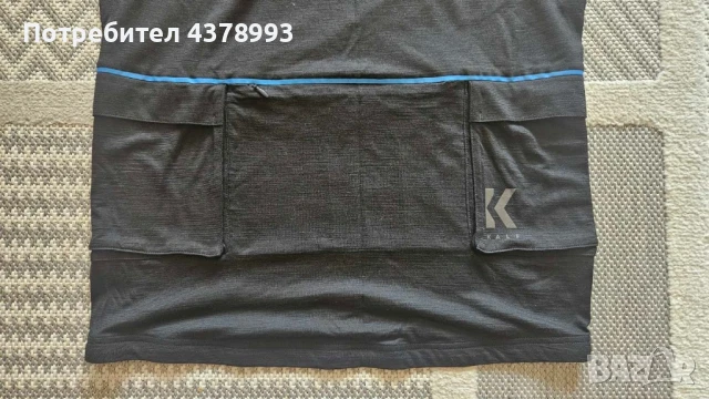 Блуза с мериносова вълна, Kalf, M/L, снимка 4 - Блузи - 50823966