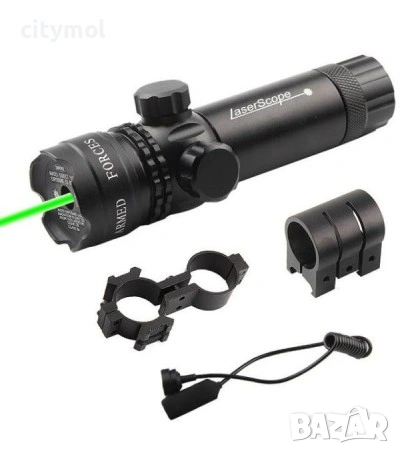  Лазерен Прицел DS-522 с акумулаторна батерия - Зелен
