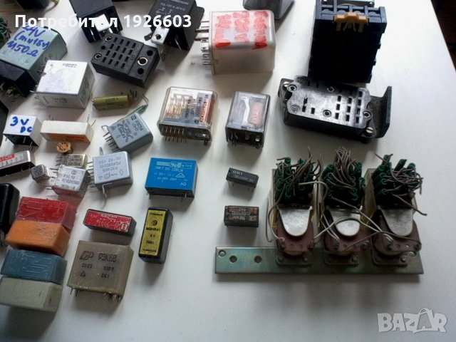 Продавам електромагнитни релета за различни напрежения и токове, снимка 9 - Друга електроника - 31330059