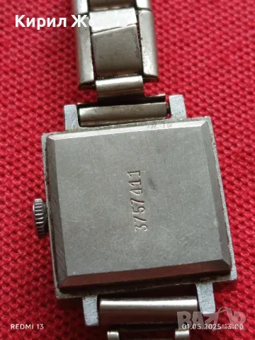 Стар ръчен часовник дамски Заря СССР 17 камъка за КОЛЕКЦИЯ ДЕКОРАЦИЯ 48056, снимка 6 - Антикварни и старинни предмети - 50107491