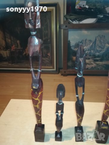 африканско семеиство 4бр-50см/40см/30см/21см 1611201925, снимка 5 - Колекции - 30810383